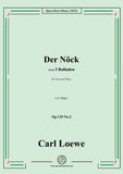 Loewe-Der Nöck,in C Major
