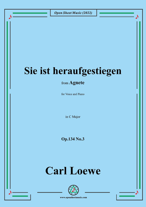 Loewe-Sie ist heraufgestiegen