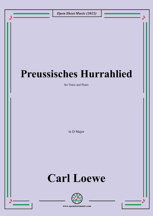 Loewe-Preussisches Hurrahlied