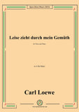 Loewe-Leise zieht durch mein Gemüth