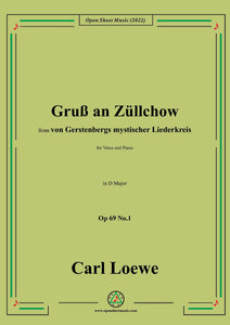 Loewe-Gruß an Züllchow,Op 69 No.1