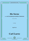 Loewe-Die Sterne,Op.69 No.4