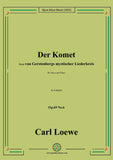 Loewe-Der Komet,Op.69 No.6