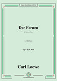 Loewe-Der Fernen,Op 9 H.IX No.6