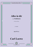 Loewe-Alles in dir,Op.107 No.2