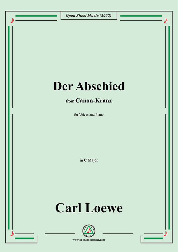 Loewe-Der Abschied