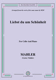 Mahler-Liebst du um Schönheit