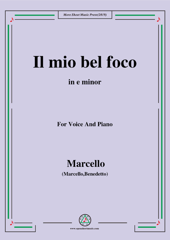 Marcello-Il mio bel foco