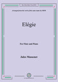 Massenet-Elégie