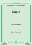 Massenet-Elégie