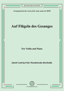 Mendelssohn-Auf Flügeln des Gesanges