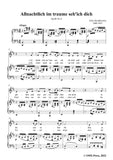 Mendelssohn-Allnachtlich im traume sehich dich,in b minor