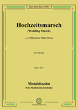 Mendelssohn-Hochszeitmarsch(Wedding March)