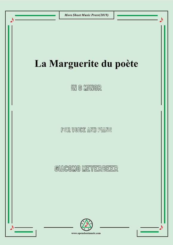 Meyerbeer-La Marguerite du poète