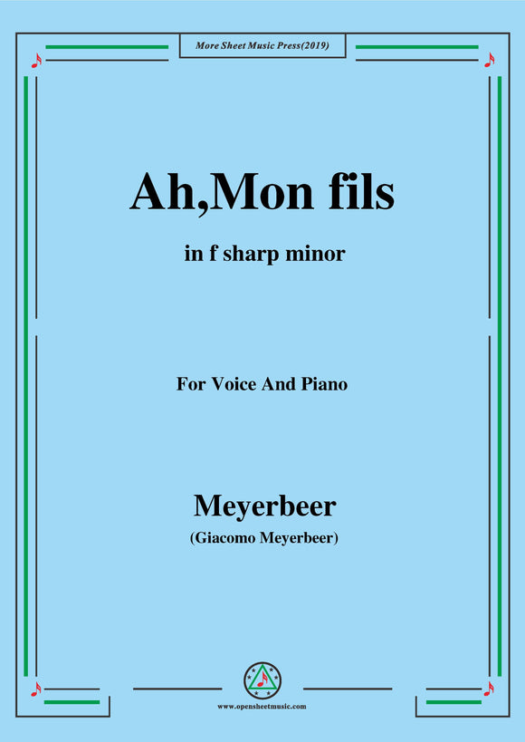 Meyerbeer-Ah,Mon fils from 'Le Prophète'