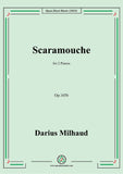 Milhaud-Scaramouche,Op.165b,for 2 Pianos