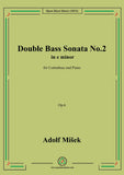 Adolf Mišek-Double Bass Sonata No.2,Op.6