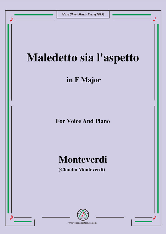 Monteverdi-Maledetto sia l’aspetto