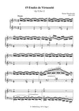 Moszkowski-15 Etudes de Virtuosité,Op.72,No.12,Presto in D flat Major