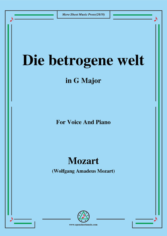 Mozart-Die betrogene welt