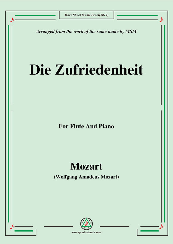 Mozart-Die zufriedenheit