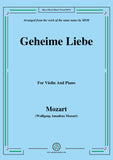 Mozart-Geheime Liebe
