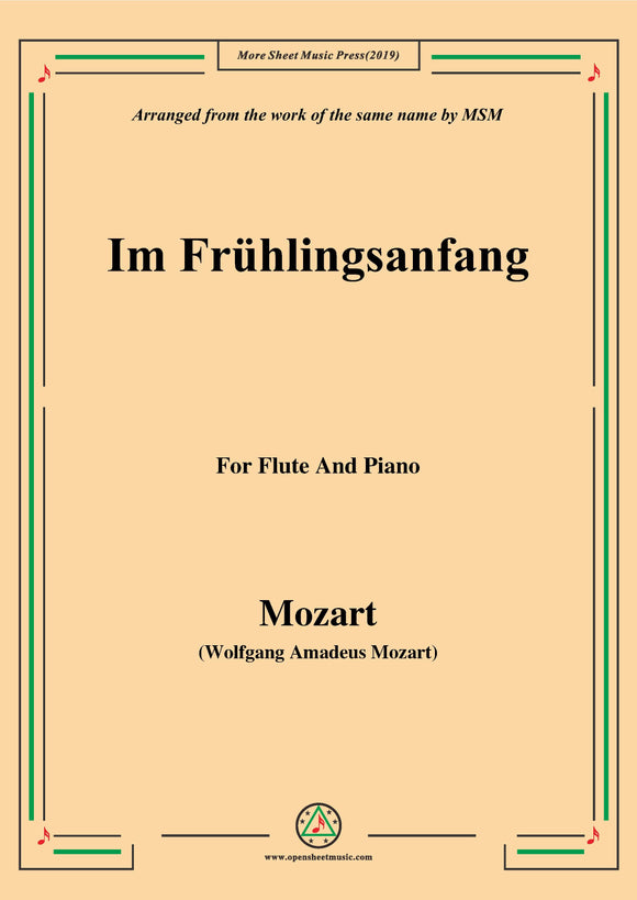 Mozart-Im frühlingsanfang