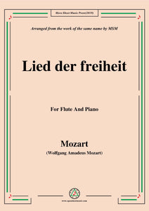 Mozart-Lied der freiheit