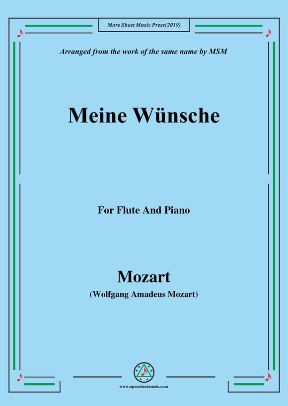 Mozart-Meine wünsche