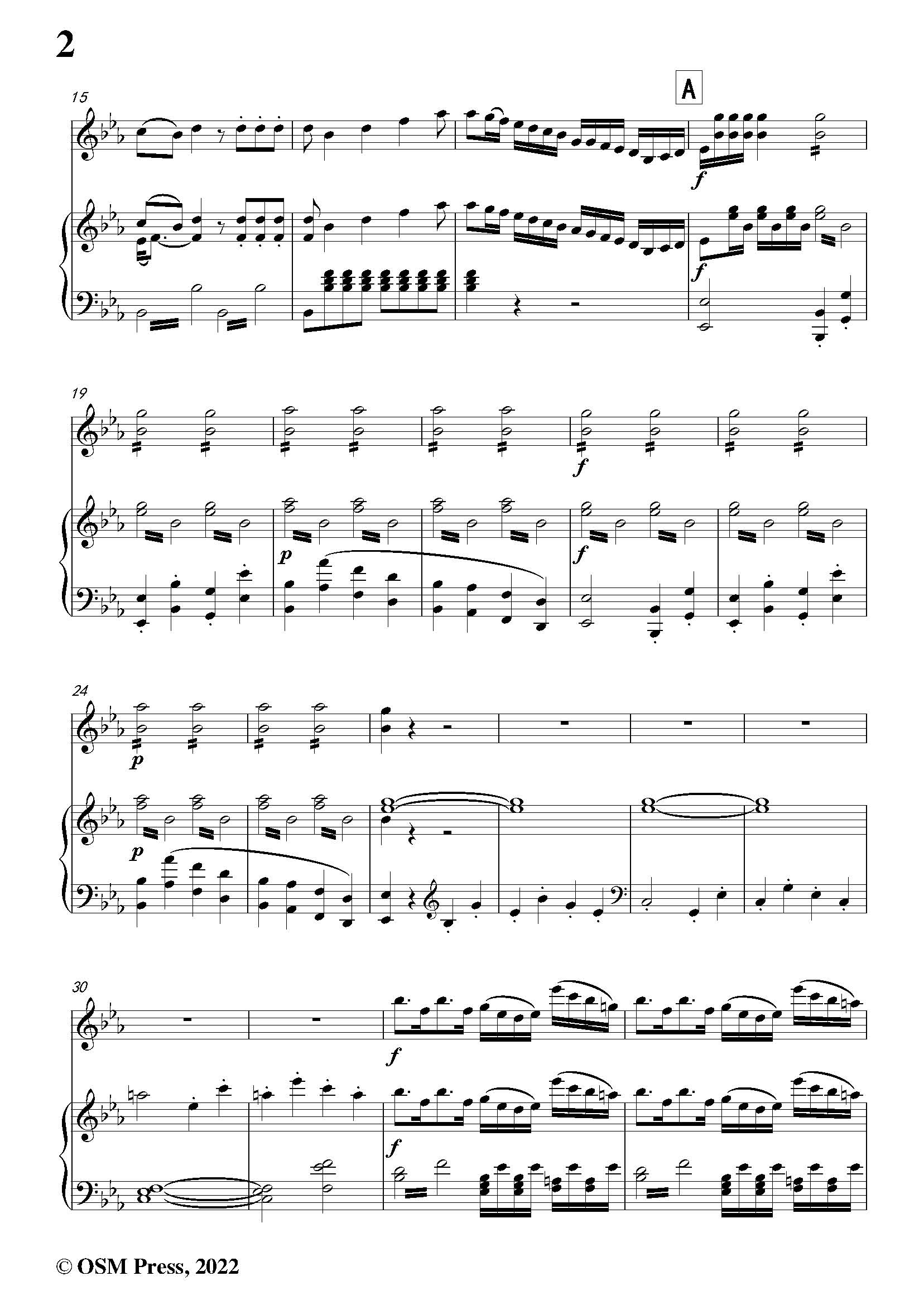 Mozart Violin Concerto No.6 in E flat Major,K.268 – Open