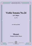 Mozart-Violin Sonata No.24,in F Major