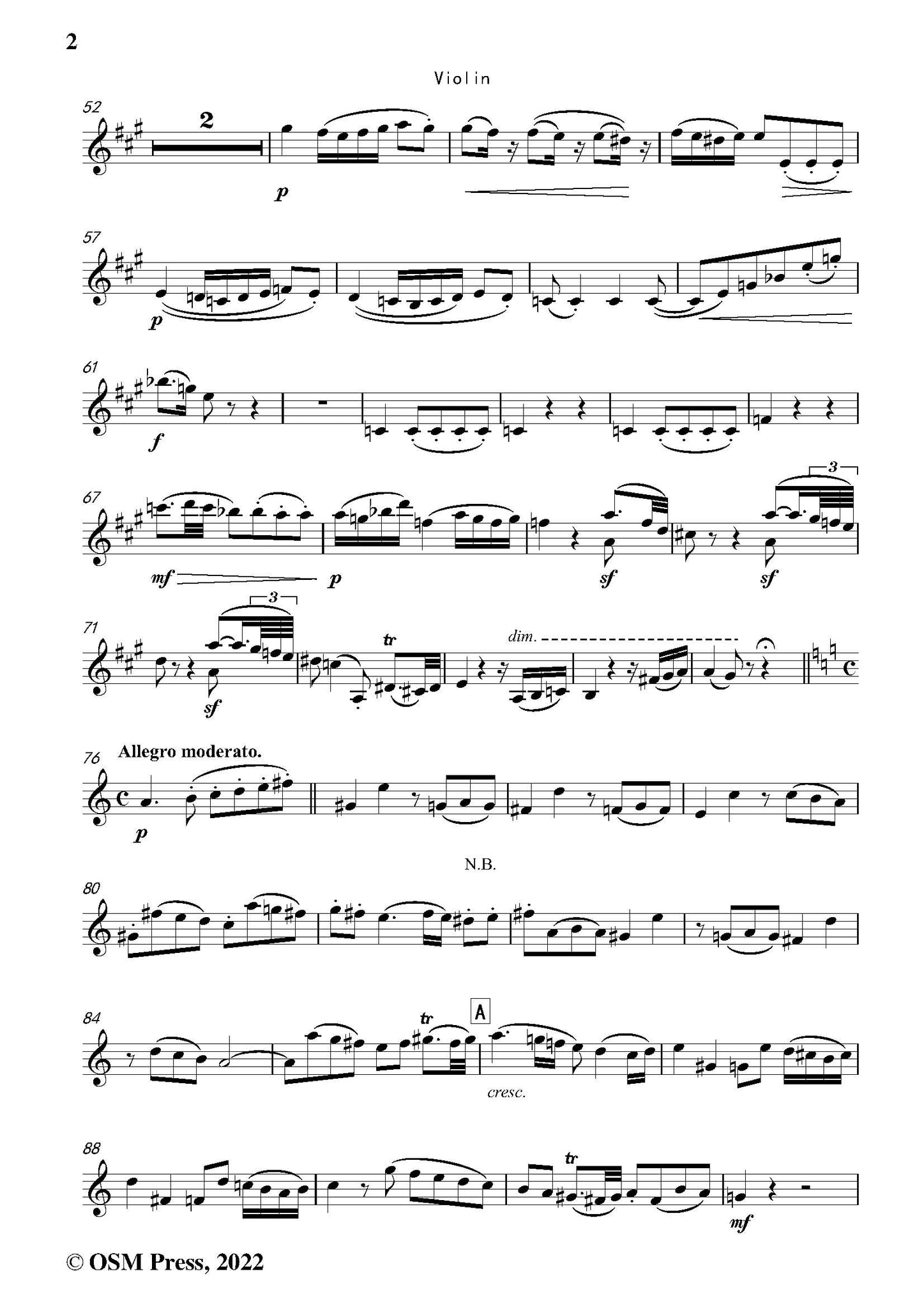 クラシック Mozart: Violin Sonatas ~ Mozart Mozart Violin Sonata No.29,in A Major – Open Sheet Music
