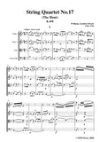 Mozart-String Quartet No.17 in B flat Major,The Hunt,K.458
