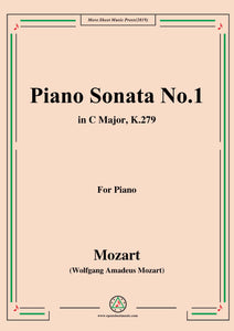 Mozart-Piano Sonata No.1 in C Major,K.279