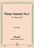 Mozart-Piano Sonata No.1 in C Major,K.279