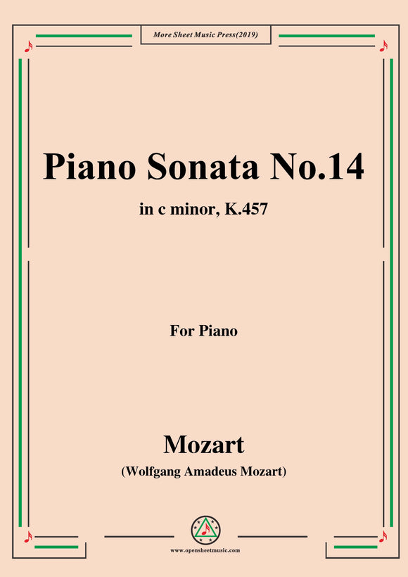 Mozart-Piano Sonata No.14 in c minor,K.457