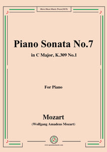 Mozart-Piano Sonata No.7 in C Major,K.309,No.1
