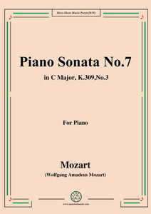 Mozart-Piano Sonata No.7 in C Major,K.309,No.3
