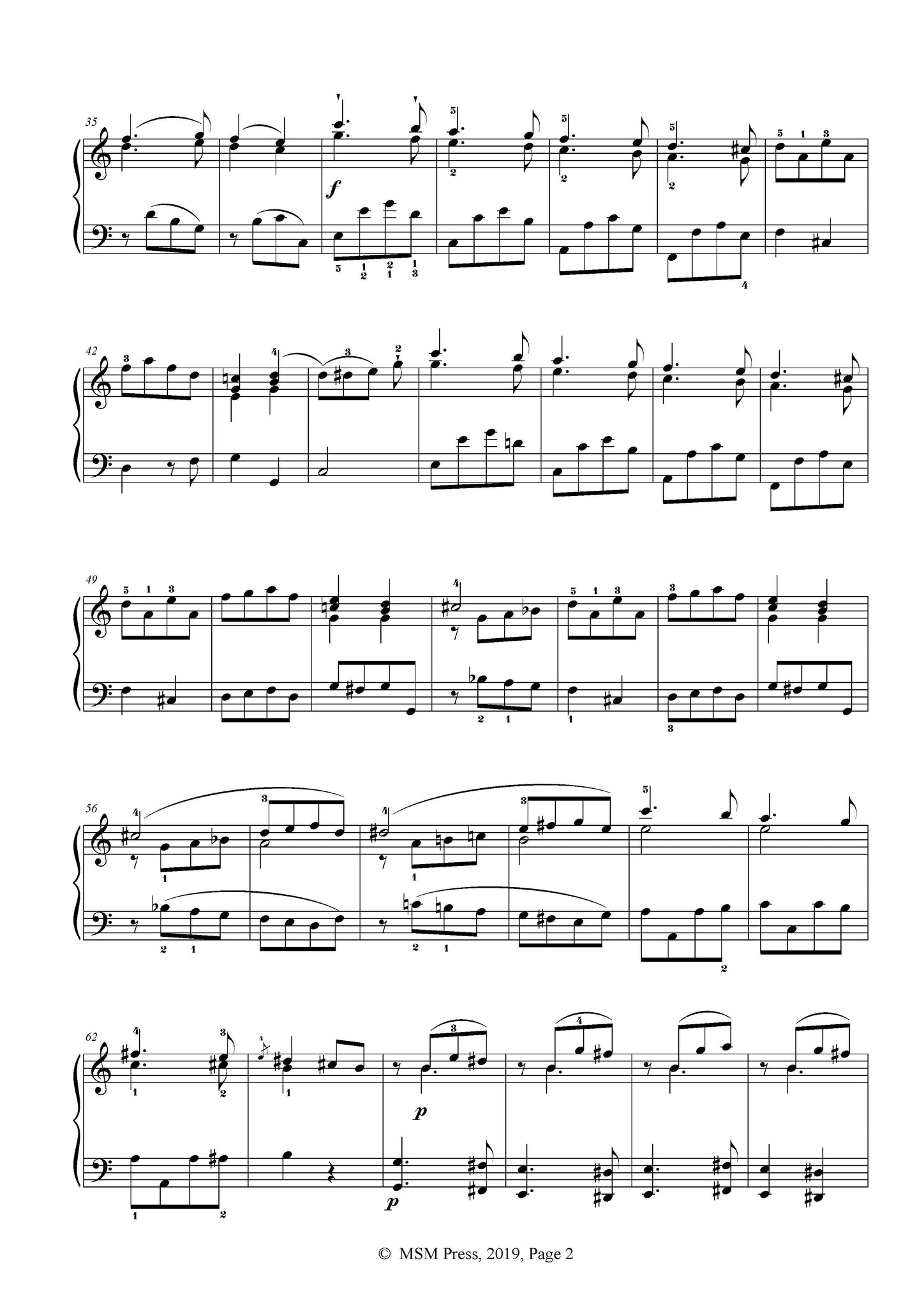 Mozart Piano Sonata No.8 in a minor,K.310,No.3 – Open Sheet