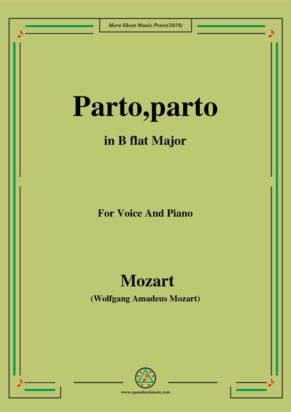 Mozart-Parto,parto,from 'La Clemenza di Tito'