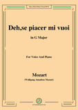 Mozart-Deh,se piacer mi vuoi,from 'La Clemenza di Tito'
