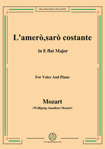 Mozart-L'amerò,sarò costante,from 'Il Re Pastore'