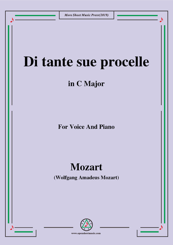 Mozart-Di tante sue procelle,from 'Il Re Pastore'