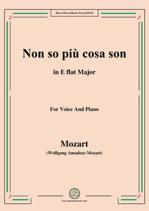 Mozart-Non so più cosa son,from 'Le Nozze di Figaro'