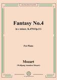 Mozart-Fantasy No.4 in c minor,K.475