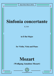 Mozart-Sinfonia concertante,K.364,in E flat Major