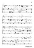 Mozart-Dove sono i bei momenti,in C Major,for Voice and Piano