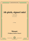 Mozart-Ah pietà,signori miei,in G Major