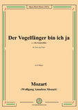 Mozart-Aria:Der Vogelfänger bin ich ja,in G Major,K.620 No.2,