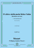 Mozart-Recitativo ed Aria:O zittre nicht,mein lieber Sohn